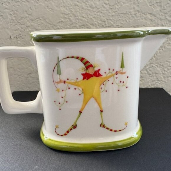 Holiday Cream & Sugar Set from France - New Never Used - HTF - Picture 3 of 12